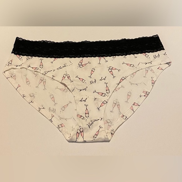 Victoria’s Secret Champagne Print Low Rise Hiphugger Size XL New Without Tag - Picture 1 of 6